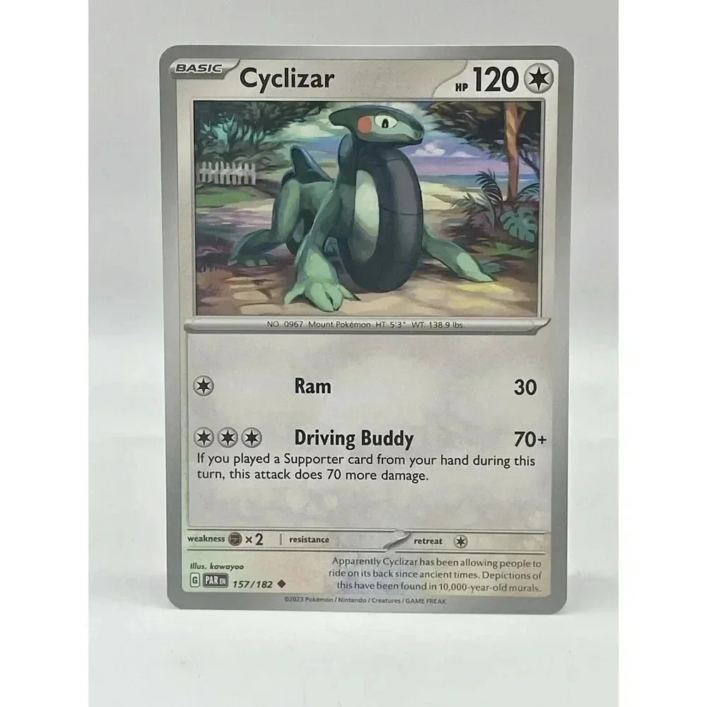 Cyclizar 157/182 Paradox Rift Uncommon Pokemon TCG Non Holo Mint Unplayed‎